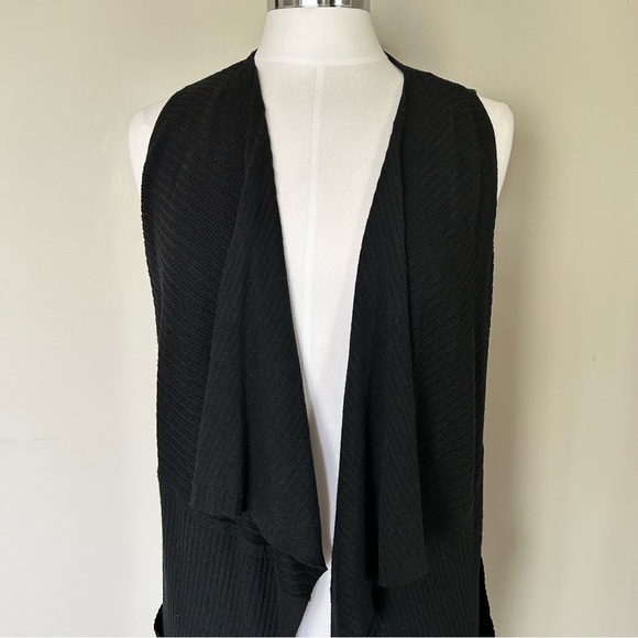 Dex Small Black‎ Cardigan with Pockets - Picture 2 of 7